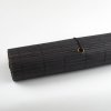 Productfoto van het bamboe rolgordijn donkerbruin