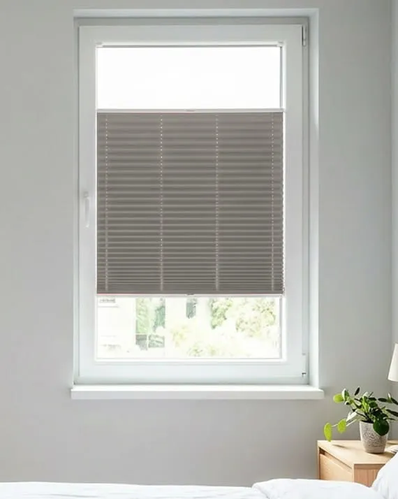 Plisse met greep verduisterend