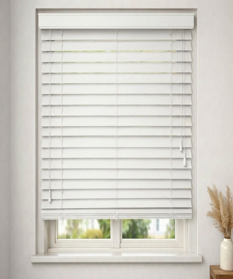 Basic houten jaloezie