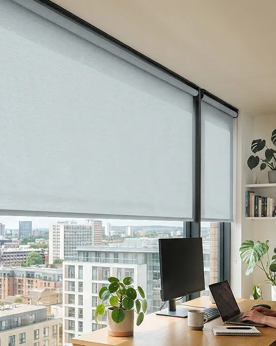 XL rolgordijn lichtdoorlatend grote rolgordijnen goedkoop